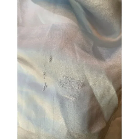 Superdown Billie Drape Midi Dress Dusty Blue Women's Size Small - Picture 8 of 9